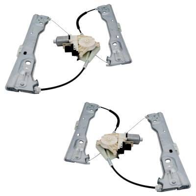 New Front Left And Front Right Window Regulator Compatible With Dodge Jeep Durango Crew 6 Cyl 3.6L thumbnail 11