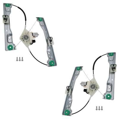 New Front Left And Front Right Window Regulator Compatible With Dodge Jeep Durango Heat 6 Cyl 3.6L