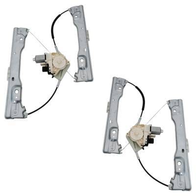 New Front Left And Front Right Window Regulator Compatible With Dodge Jeep Durango Heat 6 Cyl 3.6L thumbnail 9