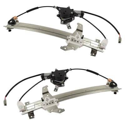 New Front Left And Front Right Window Regulator Compatible With Lincoln Town Car Signature Town Car thumbnail 3