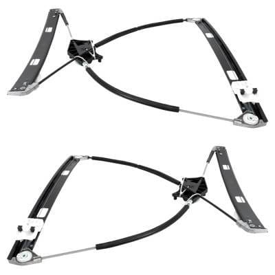 New Front Left And Front Right Window Regulator Compatible With Audi Q7 Tdi 6 Cyl 3.0L 2011 thumbnail 11