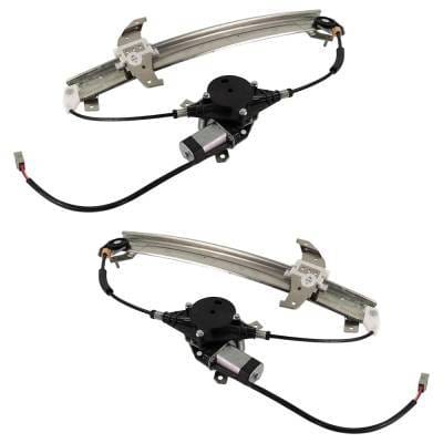 New Front Left And Front Right Window Regulator Compatible With Lincoln Town Car Executive Town Car thumbnail 5