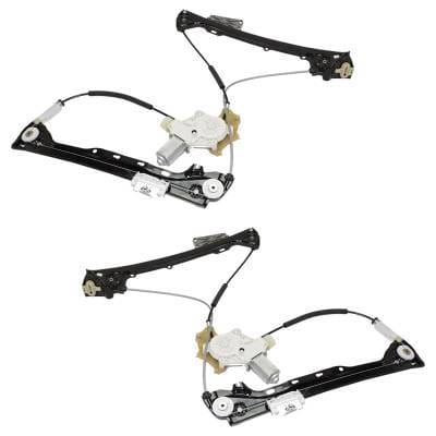 New Front Left And Front Right Window Regulator Compatible With Bmw 335I Base 335Xi Base 2007-2013 thumbnail 3