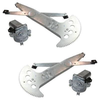 New Front Left And Front Right Window Regulator Compatible With Buick Chevrolet Oldsmobile Venture thumbnail 5