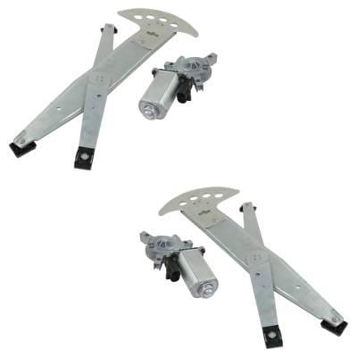 New Front Left And Front Right Window Regulator Compatible With Pontiac Saturn Montana Sv6 Trans thumbnail 3