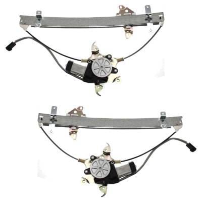 New Front Left And Front Right Window Regulator Compatible With Infiniti Nissan I30 Base 6 Cyl 3.0L