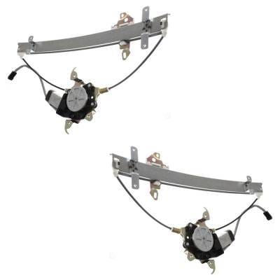 New Front Left And Front Right Window Regulator Compatible With Infiniti Nissan I30 Base 6 Cyl 3.0L thumbnail 3