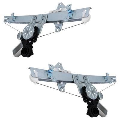 New Front Left And Front Right Window Regulator Compatible With Nissan Maxima Sr 6 Cyl 3.5L Maxima thumbnail 5