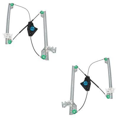 Front Left And Front Right Window Regulator Compatible With Nissan Maxima S Maxima Sv 2009-2014 By
