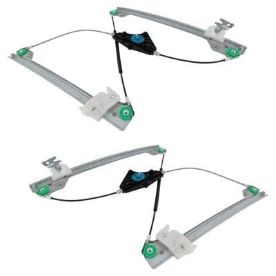 Front Left And Front Right Window Regulator Compatible With Nissan Maxima S Maxima Sv 2009-2014 By thumbnail 3