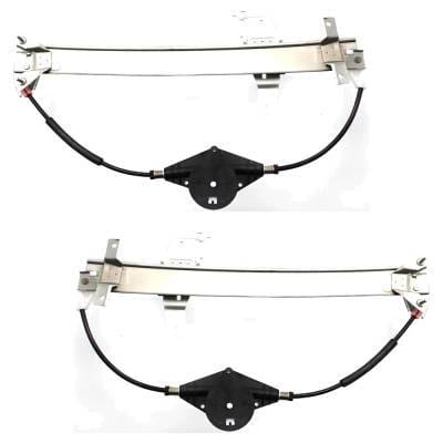 New Front Left And Front Right Window Regulator Compatible With Lincoln Town Car Cartier 8 Cyl 4.6L thumbnail 7