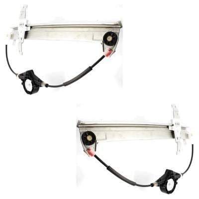 New Front Left And Front Right Window Regulator Compatible With Lincoln Town Car Anniversary 8 Cyl thumbnail 3