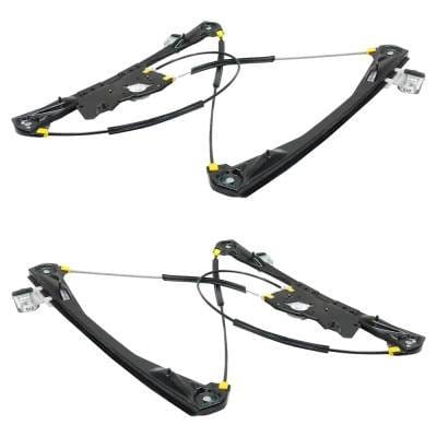 New Front Left And Front Right Window Regulator Compatible With Lincoln Ls Lse 8 Cyl 3.9L Ls Base 8 thumbnail 5