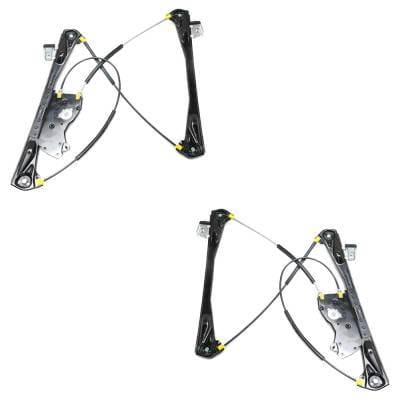 New Front Left And Front Right Window Regulator Compatible With Lincoln Ls Base 6 Cyl 3.0L Ls Base 8