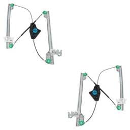 Front Left And Front Right Window Regulator Compatible With Nissan Maxima Sv Maxima S 2009-2014 By