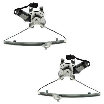 New Front Left And Front Right Window Regulator Compatible With Mitsubishi Outlander Ls Outlander thumbnail 7