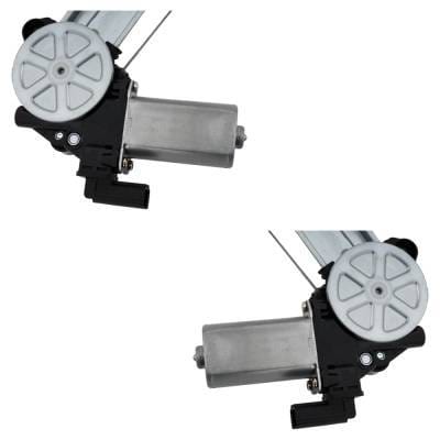 New Front Left And Front Right Window Regulator Compatible With Honda Fit Ex-L 4 Cyl 1.5L Fit Ex 4 thumbnail 13