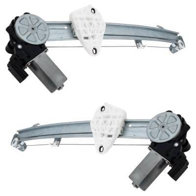 New Front Left And Front Right Window Regulator Compatible With Honda Fit Dx 4 Cyl 1.5L Fit Ex 4 Cyl thumbnail 5