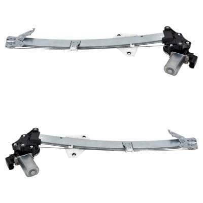 New Front Left And Front Right Window Regulator Compatible With Honda Fit Se 4 Cyl 1.5L Fit Sport 4 thumbnail 9