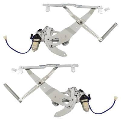 New Front Left And Front Right Window Regulator Compatible With Subaru Impreza 2.5I 4 Cyl 2.5L