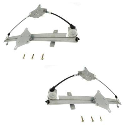 New Front Left And Front Right Window Regulator Compatible With Mazda 3 Sport Gx 4 Cyl 2.0L 3 Sport thumbnail 9
