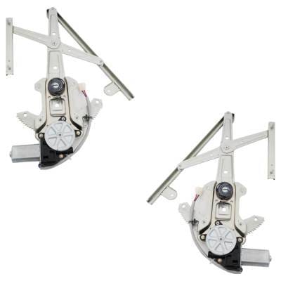 New Front Left And Front Right Window Regulator Compatible With Subaru Baja Base 4 Cyl 2.5L Legacy L