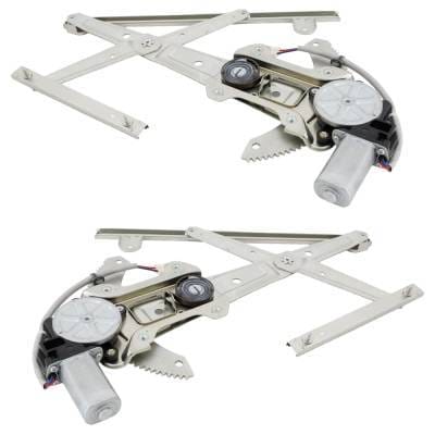 New Front Left And Front Right Window Regulator Compatible With Subaru Baja Base 4 Cyl 2.5L Legacy L thumbnail 2