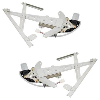 New Front Left And Front Right Window Regulator Compatible With Subaru Baja Turbo 4 Cyl 2.5L Legacy thumbnail 5