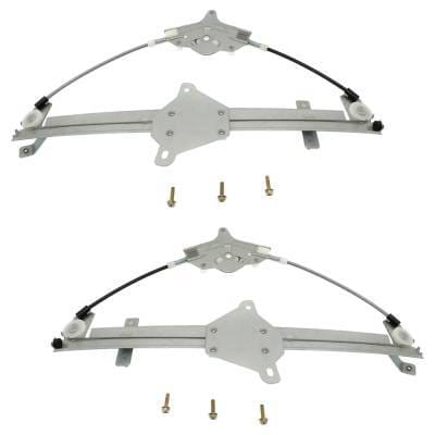 New Front Left And Front Right Window Regulator Compatible With Mazda 3 Gt 4 Cyl 2.5L 3 Grand