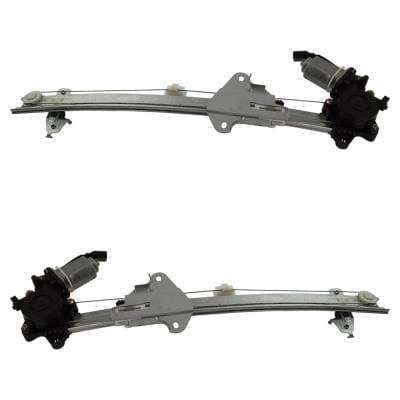 New Front Left And Front Right Window Regulator Compatible With Honda Civic Ex Civic Ex-L 2016-2020 thumbnail 3
