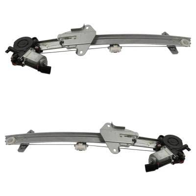 New Front Left And Front Right Window Regulator Compatible With Honda Civic Ex-T Civic Lx 2016-2020 thumbnail 5