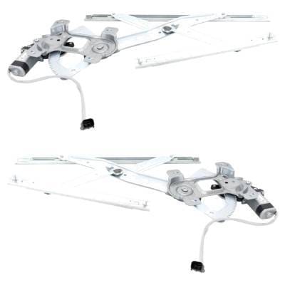 New Front Left And Front Right Window Regulator Compatible With Ford F-250 Super Duty Xl 8 Cyl 6.2L thumbnail 11