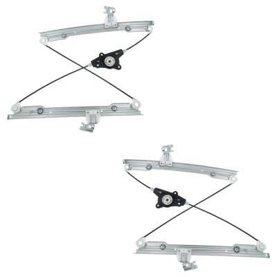New Front Left And Front Right Window Regulator Compatible With Nissan Maxima Sl 6 Cyl 3.5L Maxima thumbnail 9