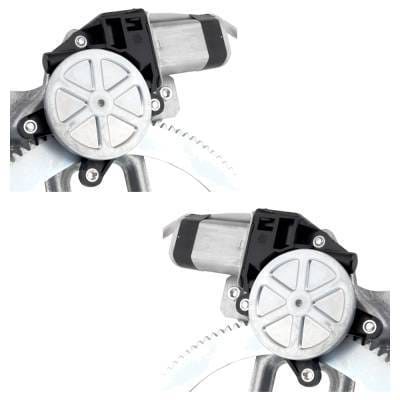 New Front Left And Front Right Window Regulator Compatible With Ford F-250 Super Duty Xl 8 Cyl 6.4L thumbnail 13