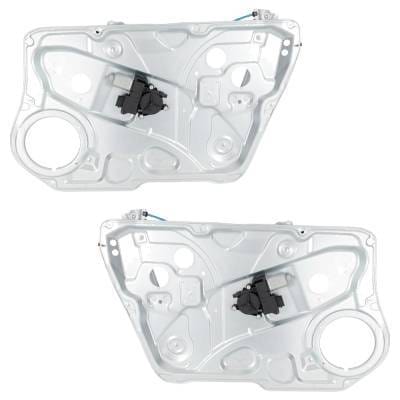 New Front Left And Front Right Window Regulator Compatible With Hyundai Genesis 4.6 8 Cyl 4.6L thumbnail 3