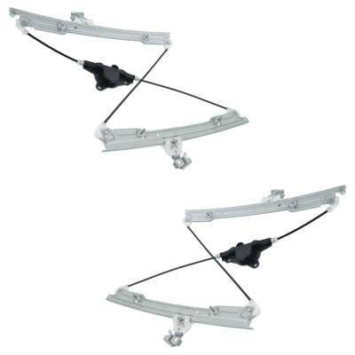 New Front Left And Front Right Window Regulator Compatible With Nissan Maxima Se 6 Cyl 3.5L Maxima thumbnail 5