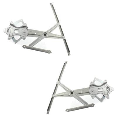 New Front Left And Front Right Window Regulator Compatible With Scion Toyota Corolla Base 4 Cyl 1.8L