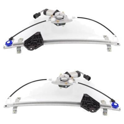 New Front Left And Front Right Window Regulator Compatible With Subaru Impreza 2.5 Gt Impreza