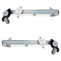New Front Left And Front Right Window Regulator Compatible With Honda Fit Ex-L 4 Cyl 1.5L Fit Dx 4