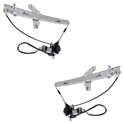 Front Left And Front Right Window Regulator Compatible With Toyota Rav4 Base 4 Cyl 2.0L 1996-2000 By thumbnail 5