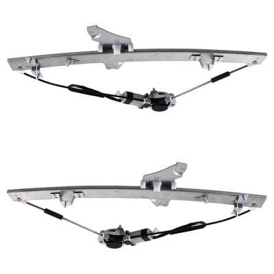 Front Left And Front Right Window Regulator Compatible With Toyota Rav4 Base 4 Cyl 2.0L 1996-2000 By thumbnail 7