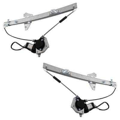 Front Left And Front Right Window Regulator Compatible With Toyota Rav4 Base 4 Cyl 2.0L 1996-2000 thumbnail 3