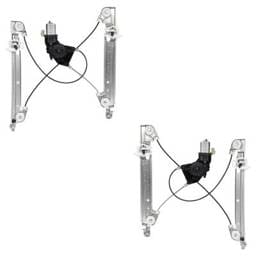 New Front Left And Front Right Window Regulator Compatible With Dodge Caliber Sxt 4 Cyl 2.0L Caliber