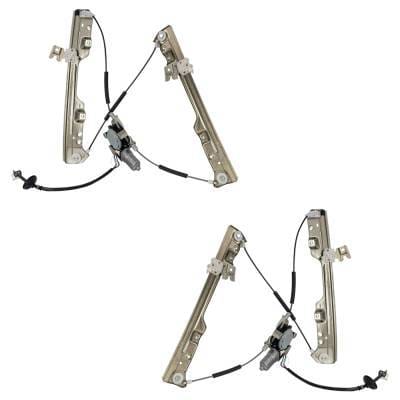 New Front Left And Front Right Window Regulator Compatible With Nissan Murano Sl 6 Cyl 3.5L Murano S thumbnail 3