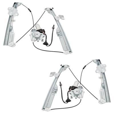 New Front Left And Front Right Window Regulator Compatible With Infiniti G35 Base G35 Sport