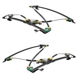 New Front Left And Front Right Window Regulator Compatible With Ford Lincoln F-150 Xl 8 Cyl 5.4L