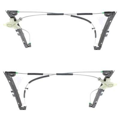 New Front Left And Front Right Window Regulator Compatible With Mini Cooper Base 4 Cyl 1.6L Cooper S thumbnail 7