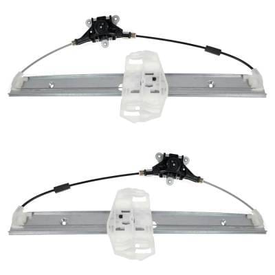 New Front Left And Front Right Window Regulator Compatible With Jeep Wrangler 75Th Anniversary 6 Cyl