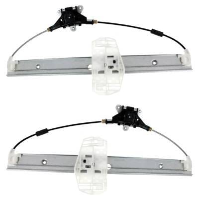 New Front Left And Front Right Window Regulator Compatible With Jeep Wrangler 75Th Anniversary 6 Cyl thumbnail 7