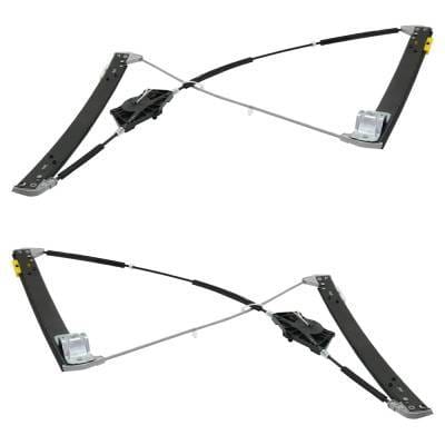 New Front Left And Front Right Window Regulator Compatible With Audi A4 Quattro Base 4 Cyl 1.8L A4 thumbnail 7